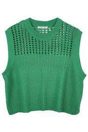 Chest Blocked Crochet Poncho
