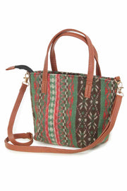 Ethnic Print Crossbody Bag