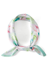 Floral Pattern Print Bandana Summer Scarf