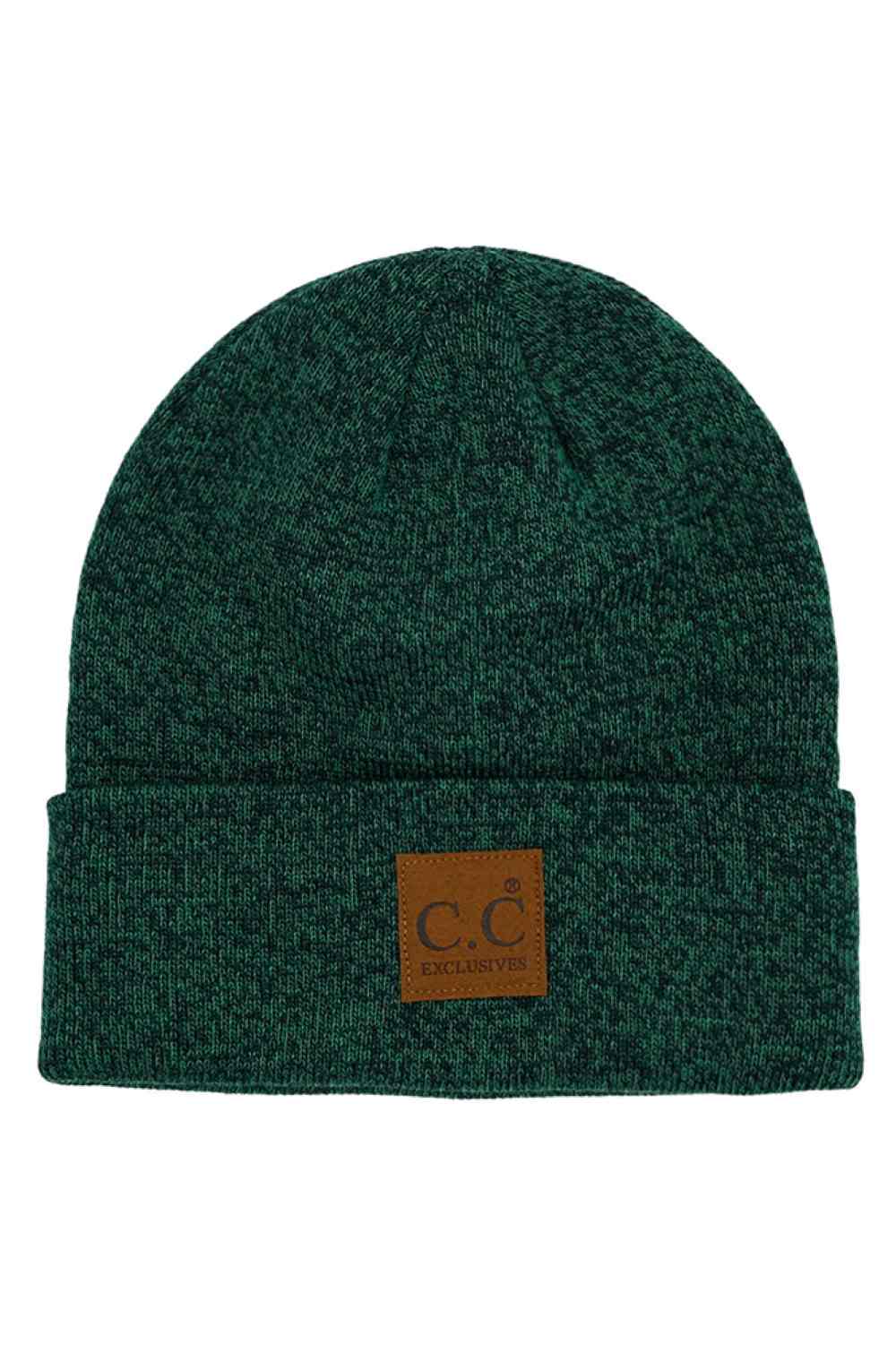 C.C Unisex Classic Basic Solid Color Beanie