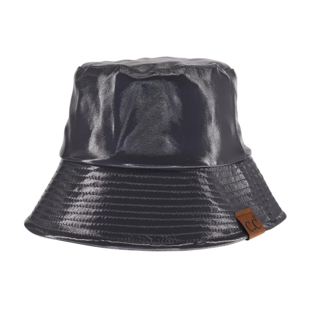 C.C Vegan Leather Bucket Hat