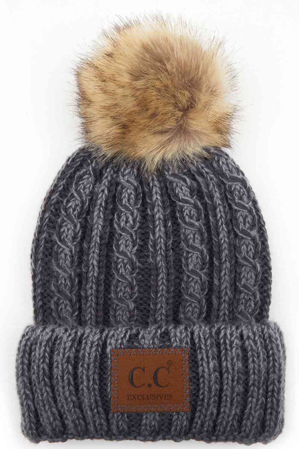C.C Ombre Beanie with Pom