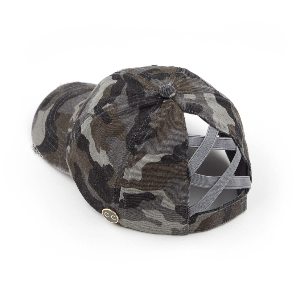 C.C Women's Baseball Ponytail Cap