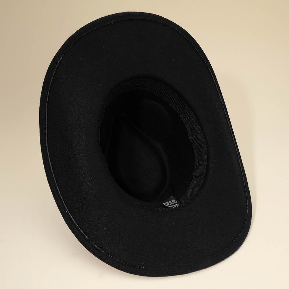 Rhinestone Studded Mardi Gras Fedora Hat