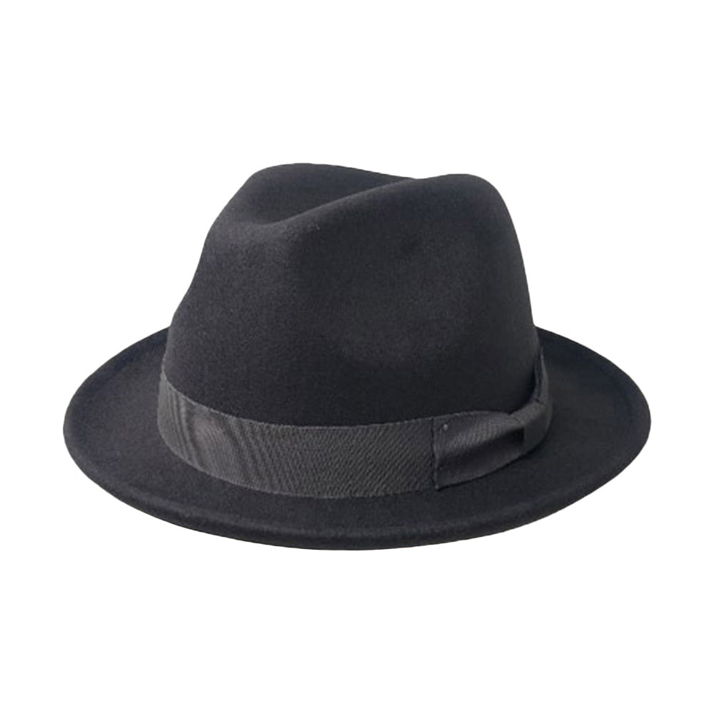 Bow Band Classic Fedora Hat