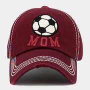 Soccer Mom Message Vintage Baseball Cap
