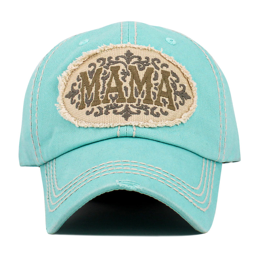 MAMA Patch Vintage Baseball Cap