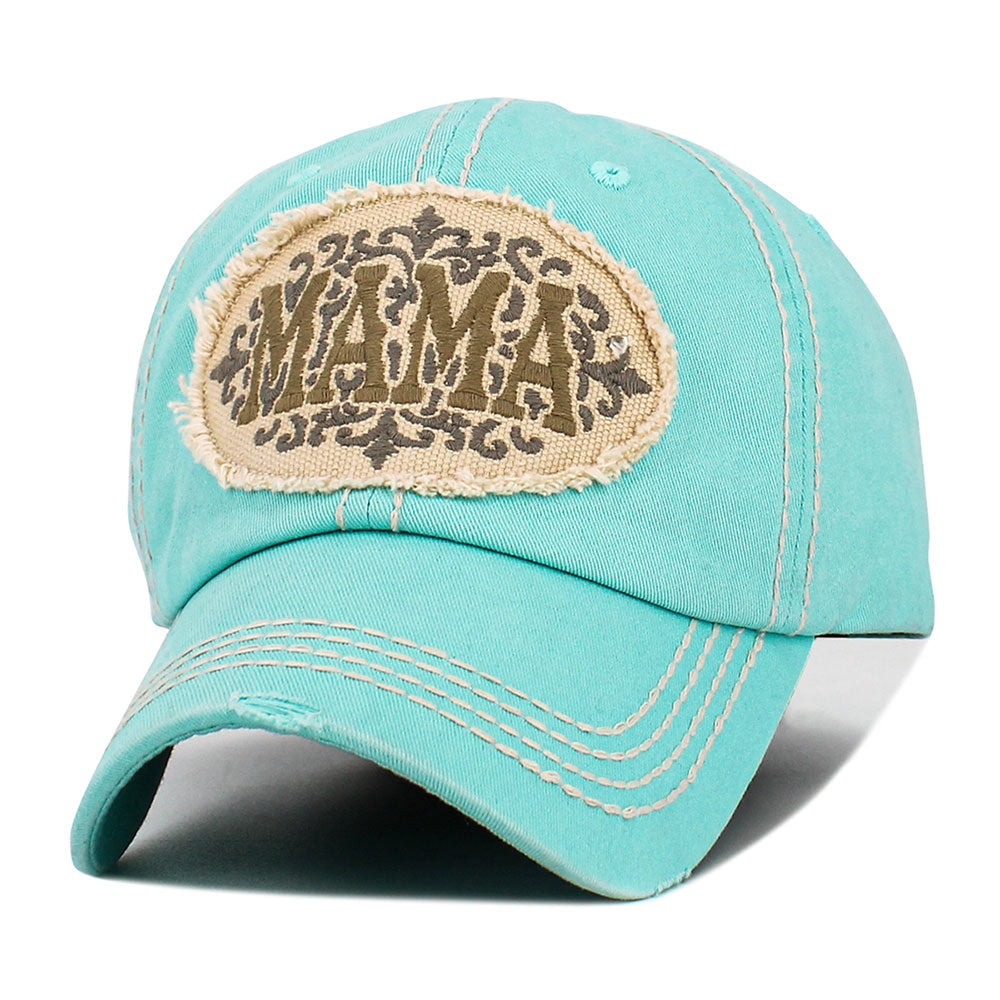 MAMA Patch Vintage Baseball Cap