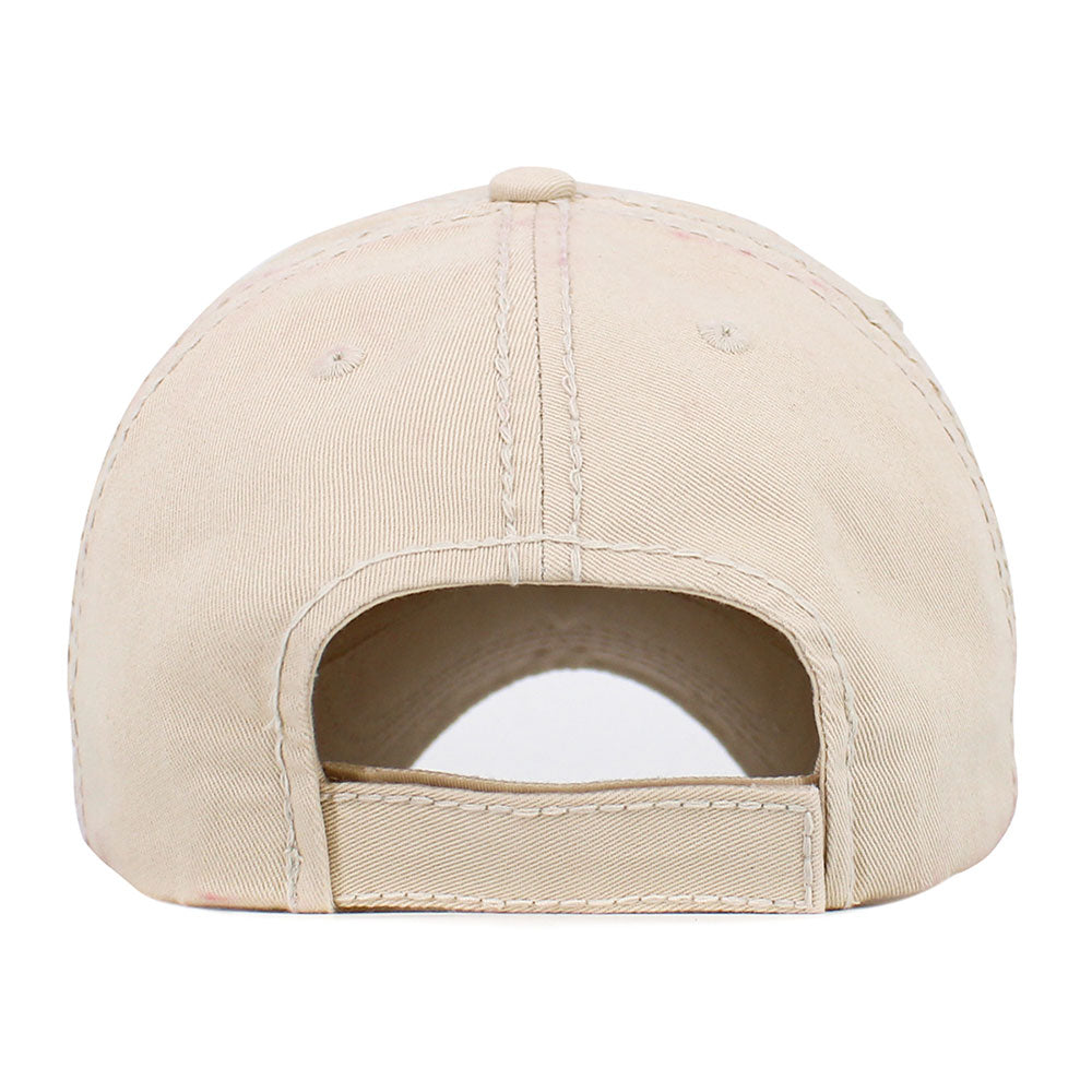 WALK BY FAITH Message Patch Vintage Baseball Cap