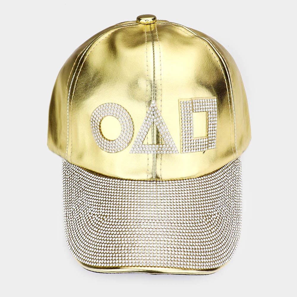 Squid Game Bling Circle Triangle Square Accented Baseball Cap