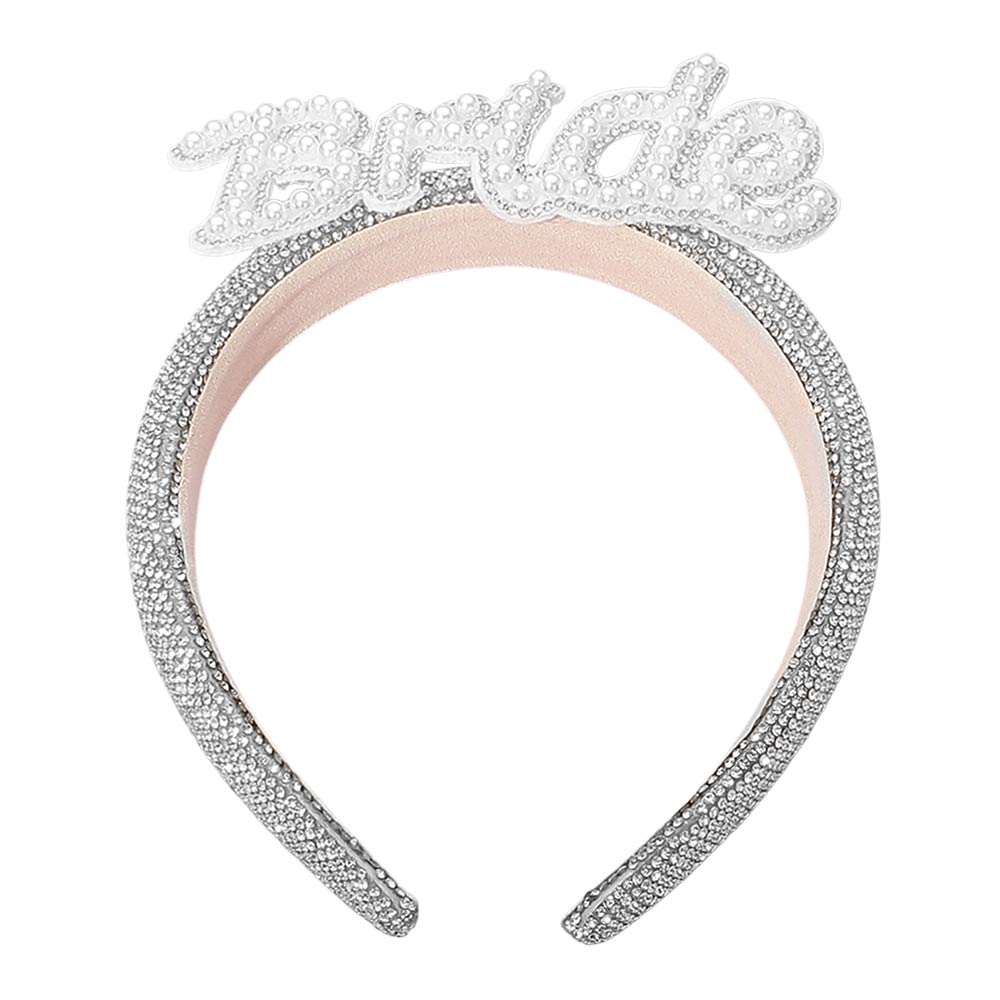 Pearl BRIDE Accent Bling Studded Headband