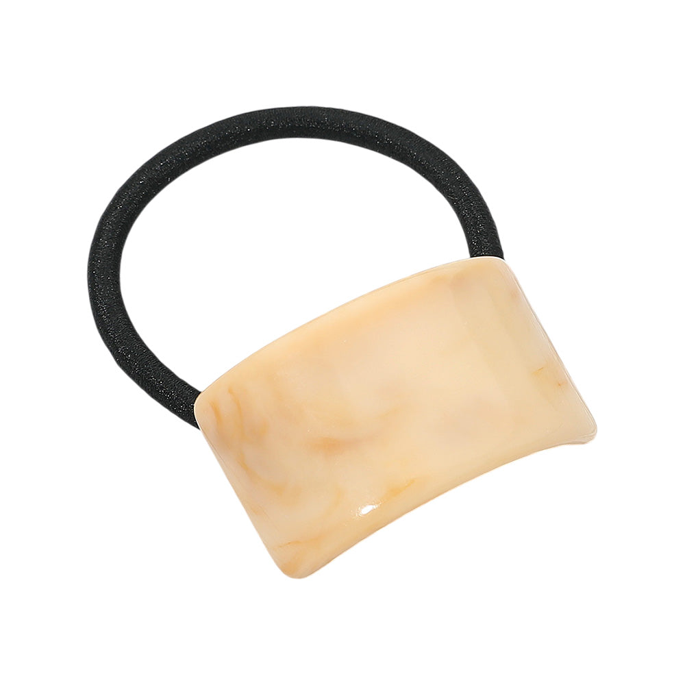 Rectangular Resin Accent Hair Band