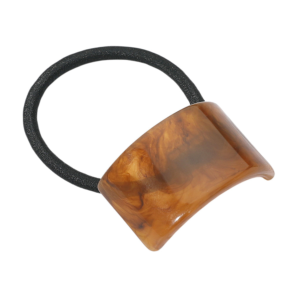 Rectangular Resin Accent Hair Band