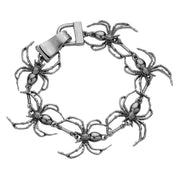 Metal Spider Link Magnetic Bracelet