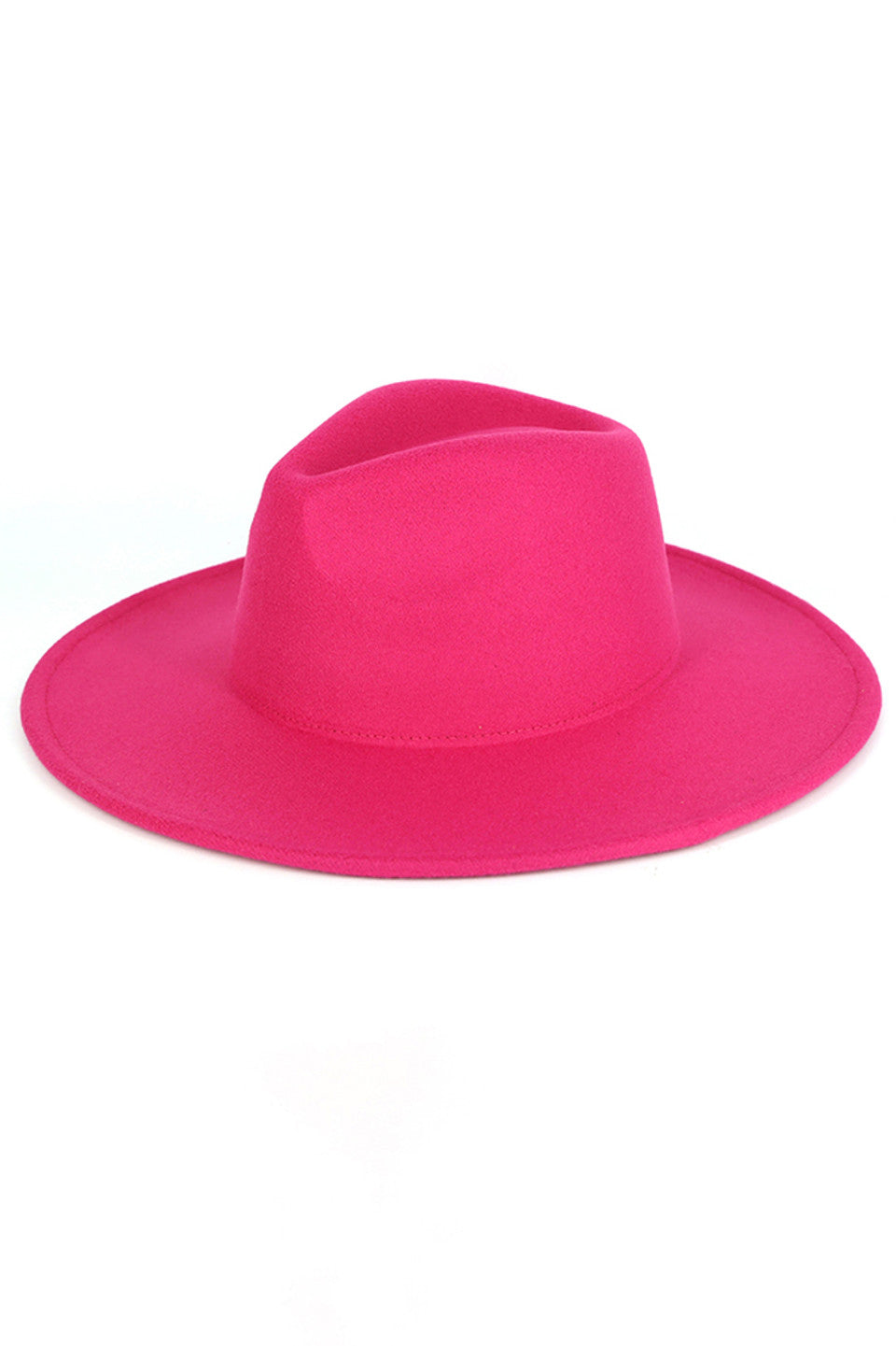 Solid Plain Panama Hat