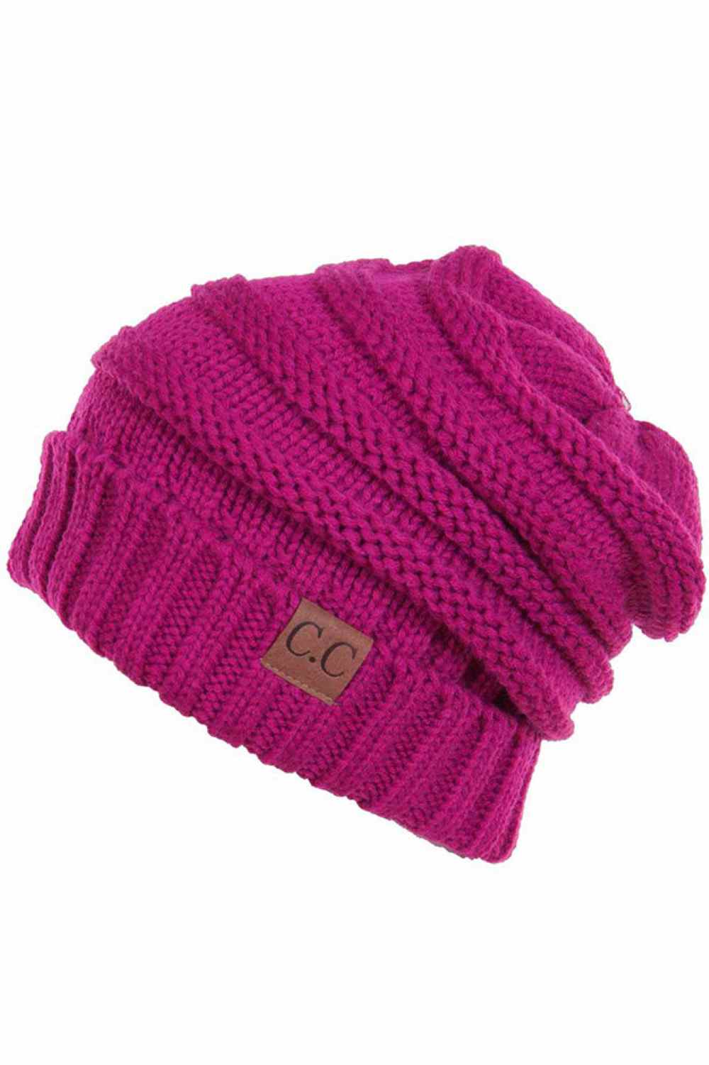 C.C Oversize Slouchy Knitted Beanie