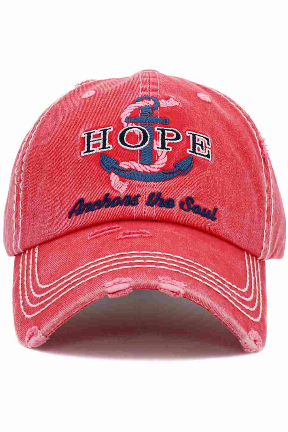 HOPE ANCHORS THE SOUL VINTAGE CAP