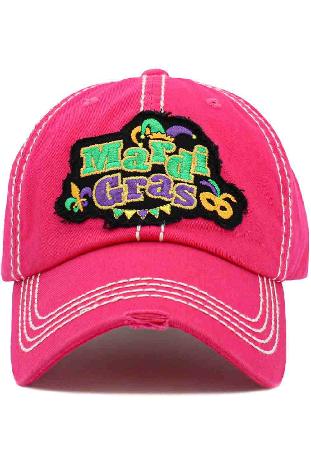 MARDI GRAS Vintage Ball Cap