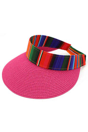 Serape Visor Hat