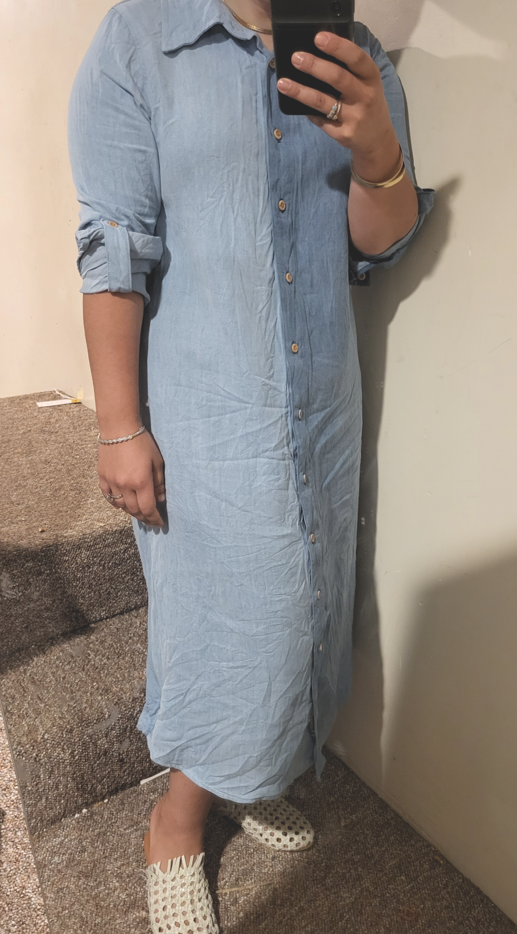 COMBO TENCEL DRESS