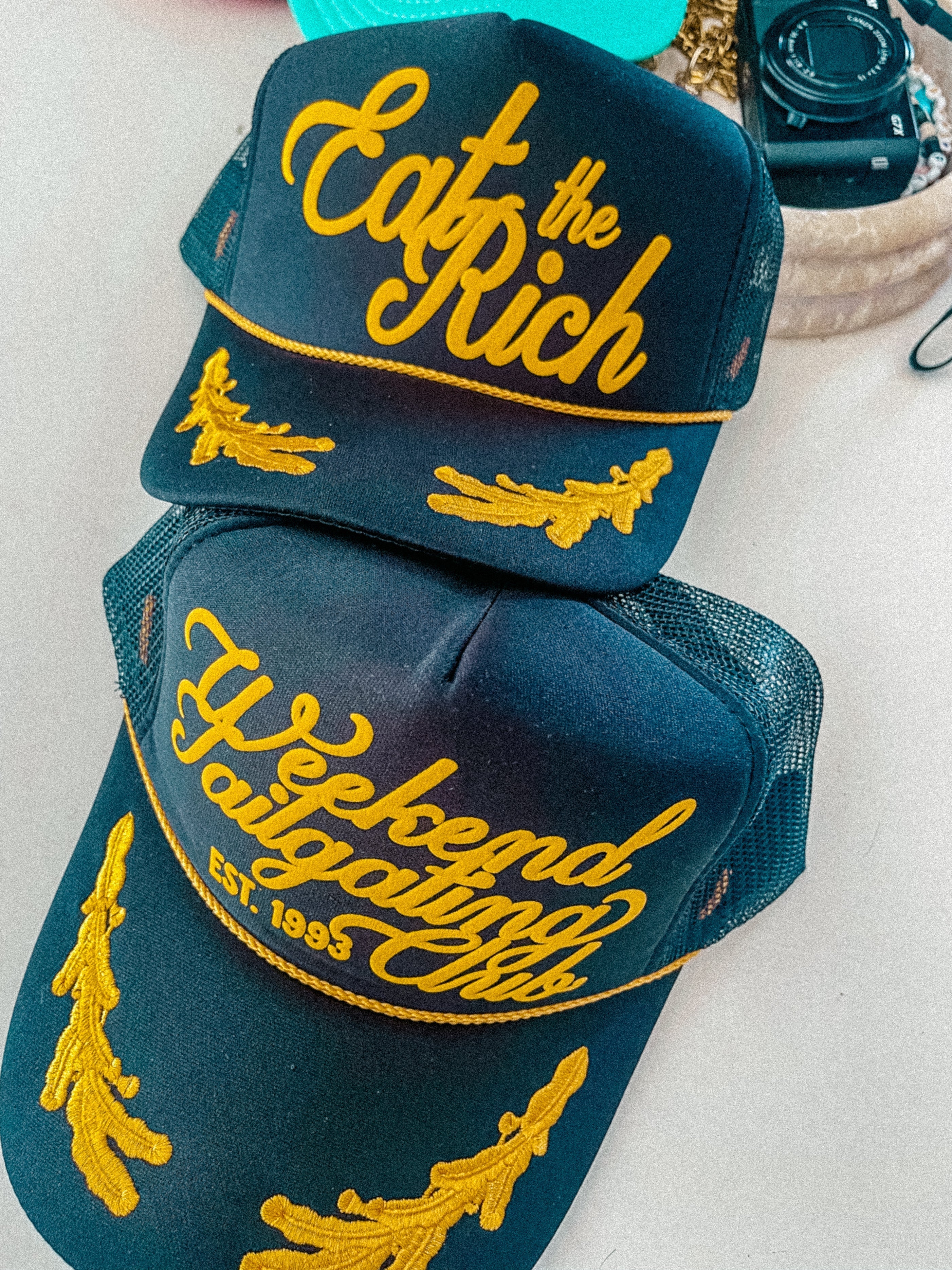Underground Original Design: Eat The Rich, Western Trucker Hat