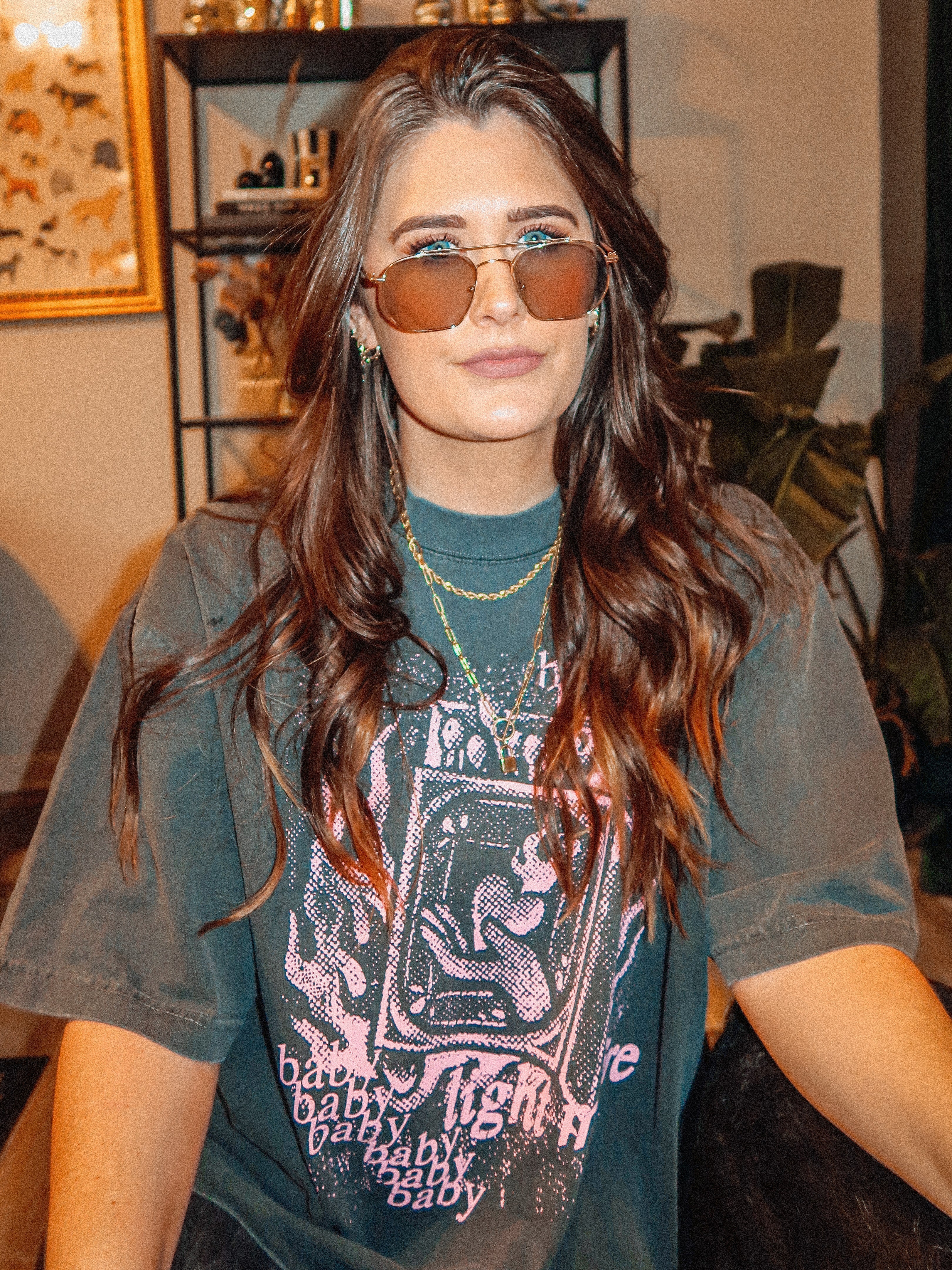 Underground Original Design: Baby Light My Fire Boxy Oversized TShirt