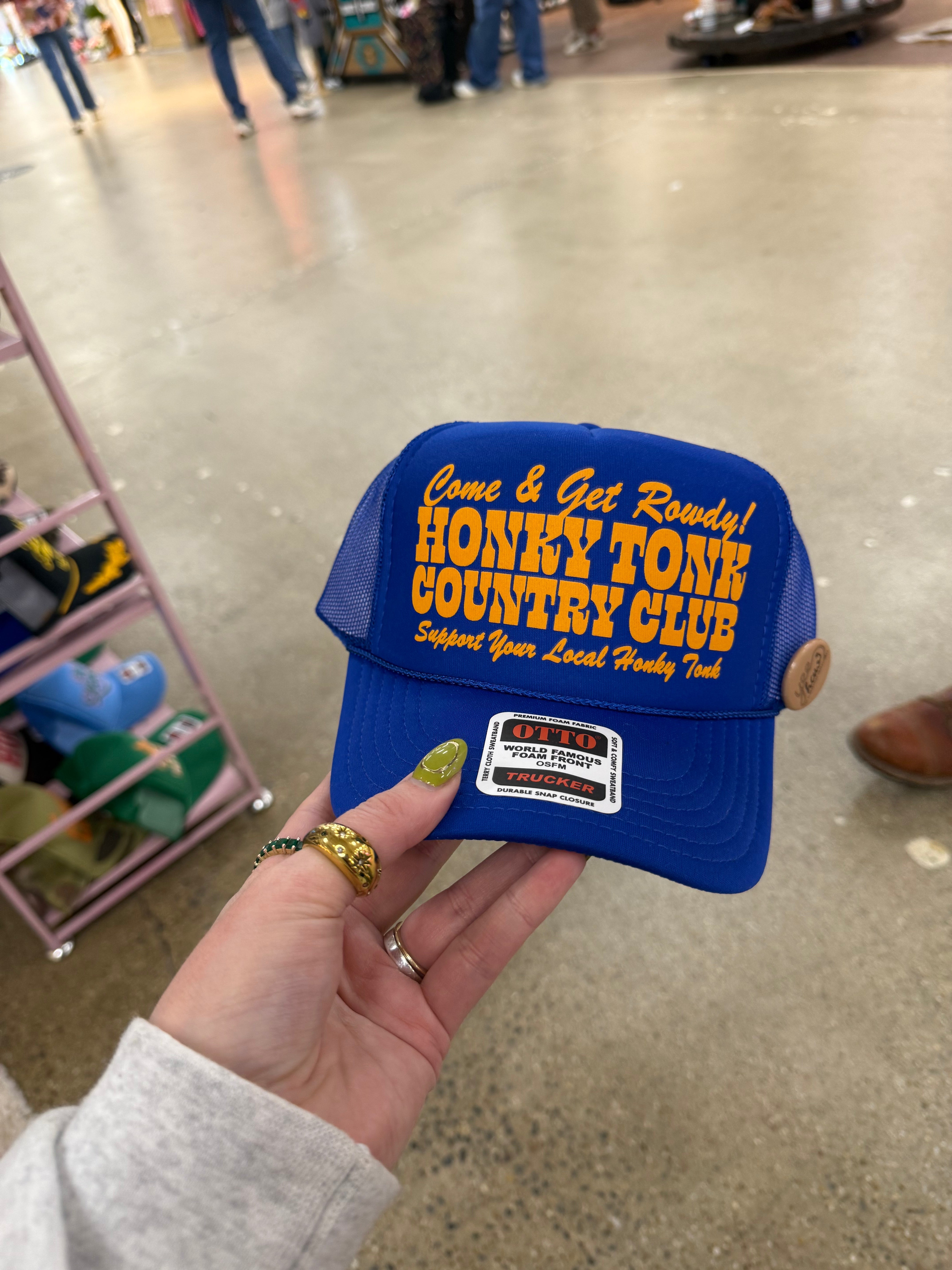 Underground Original Design: Honky Tonk Country Club, Western Trucker Hat