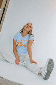 Underground Original Design: How 'Bout Them Vols Micro-Ribbed Baby Tee