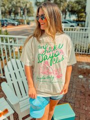 Underground Original Design: The Lake Days Club, Summer Boxy Cotton T-Shirt