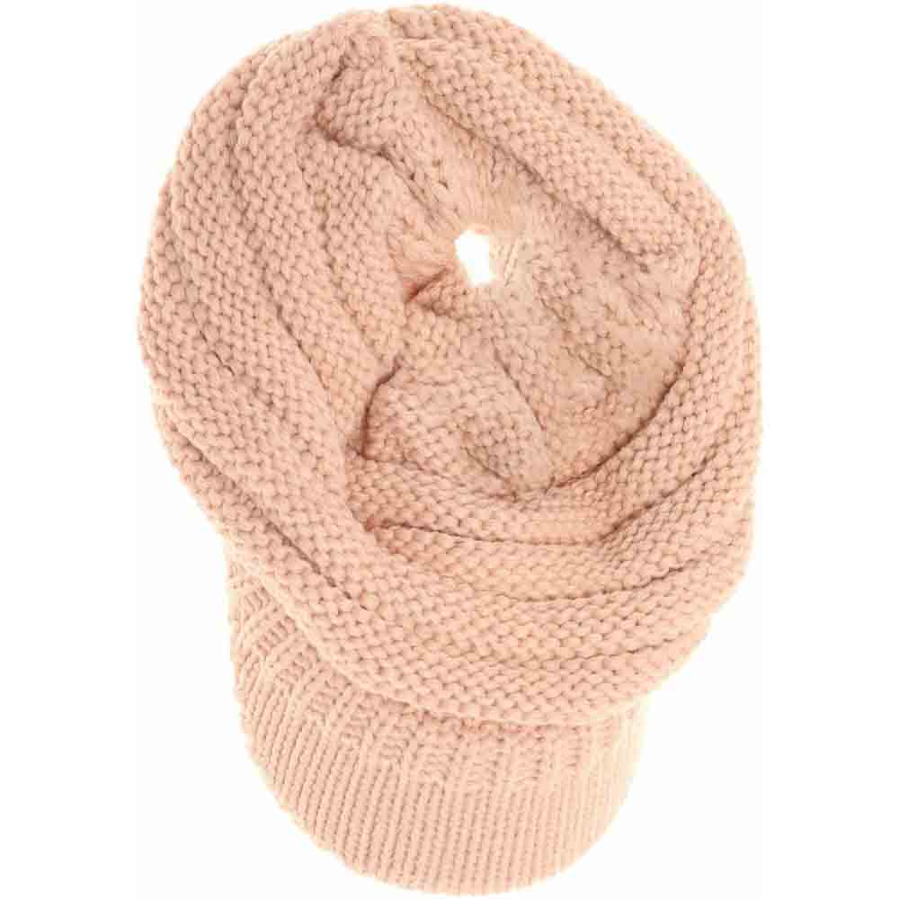 Knit Beanie Tail C.C Cap