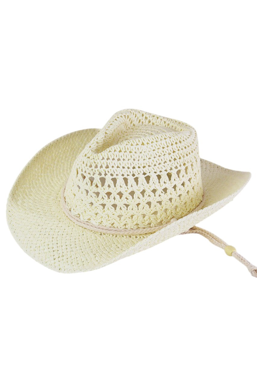 Chin Strap Cowboy Cowgirl Handmade Hat