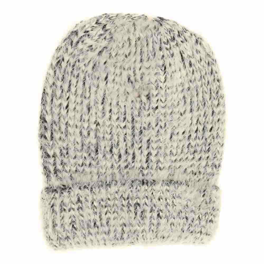 Fuzzy Two Tone C.C Beanie