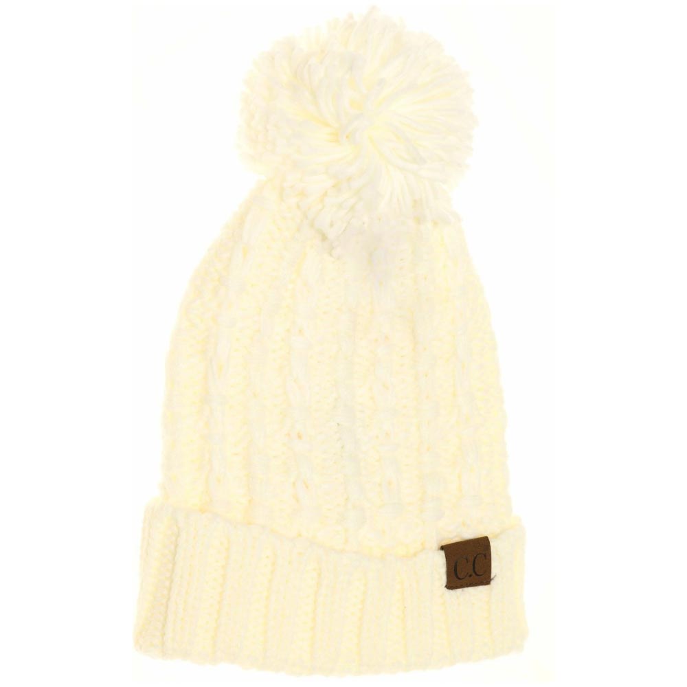 Slipstitch Pom C.C Beanie