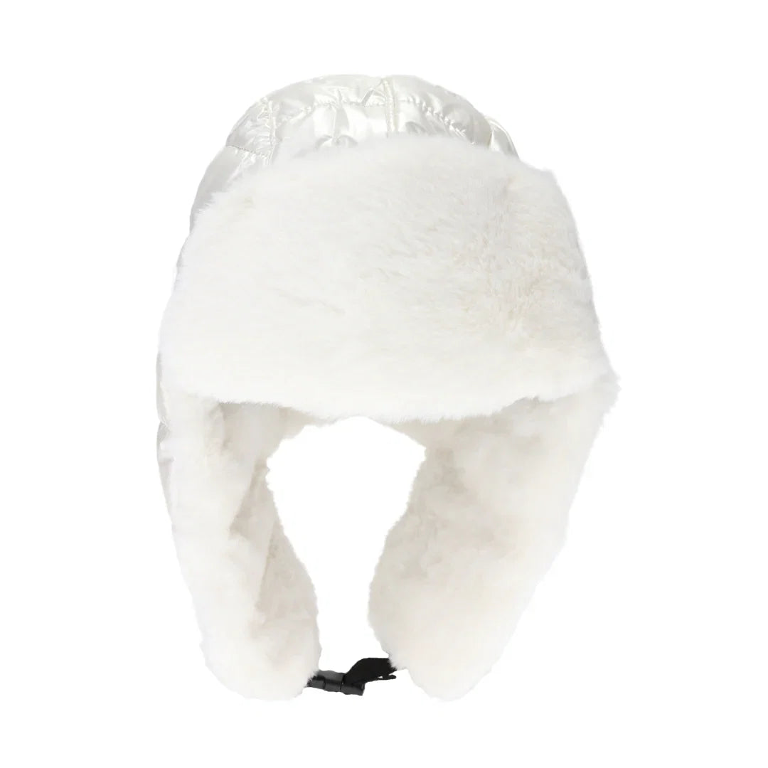 Solid Puffer Trapper C.C Beanie
