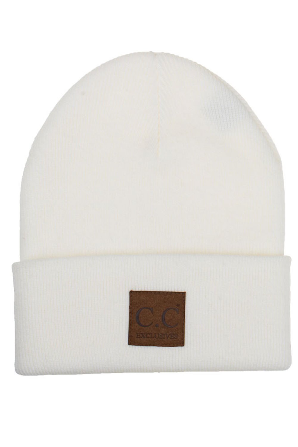 C.C Unisex Classic Basic Solid Color Beanie