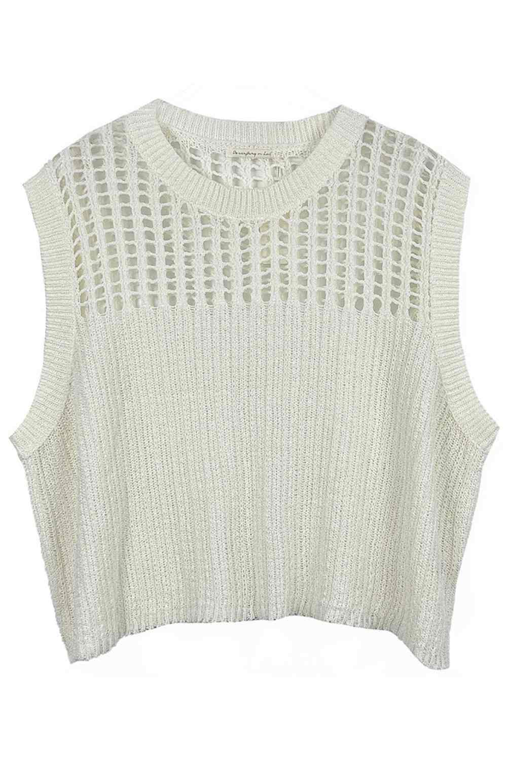 Chest Blocked Crochet Poncho