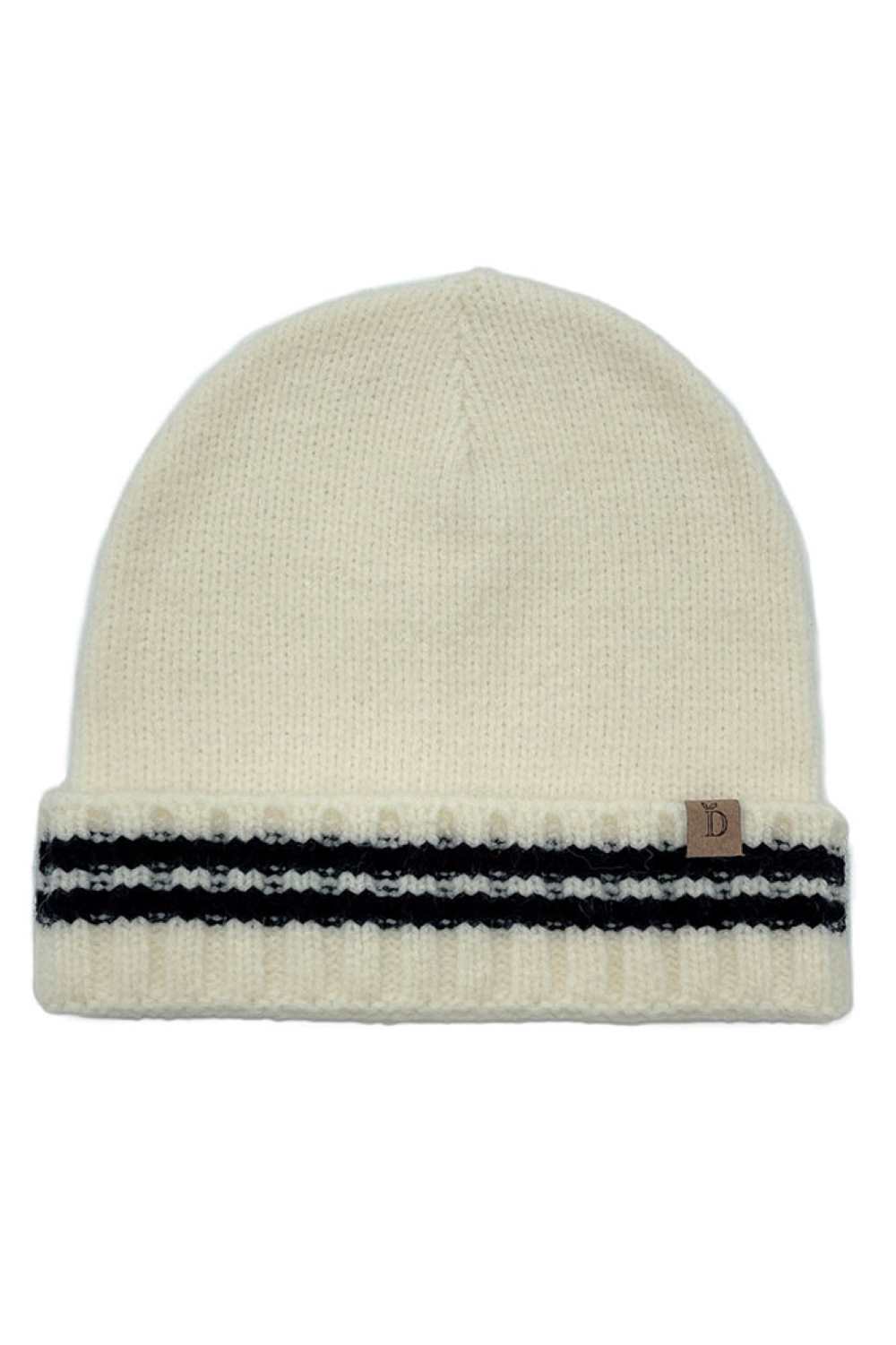 Striped Knit Super Soft Cuff Beanie