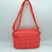 Quilted Front Pocket Crossbody Bag with Adjustable Strap