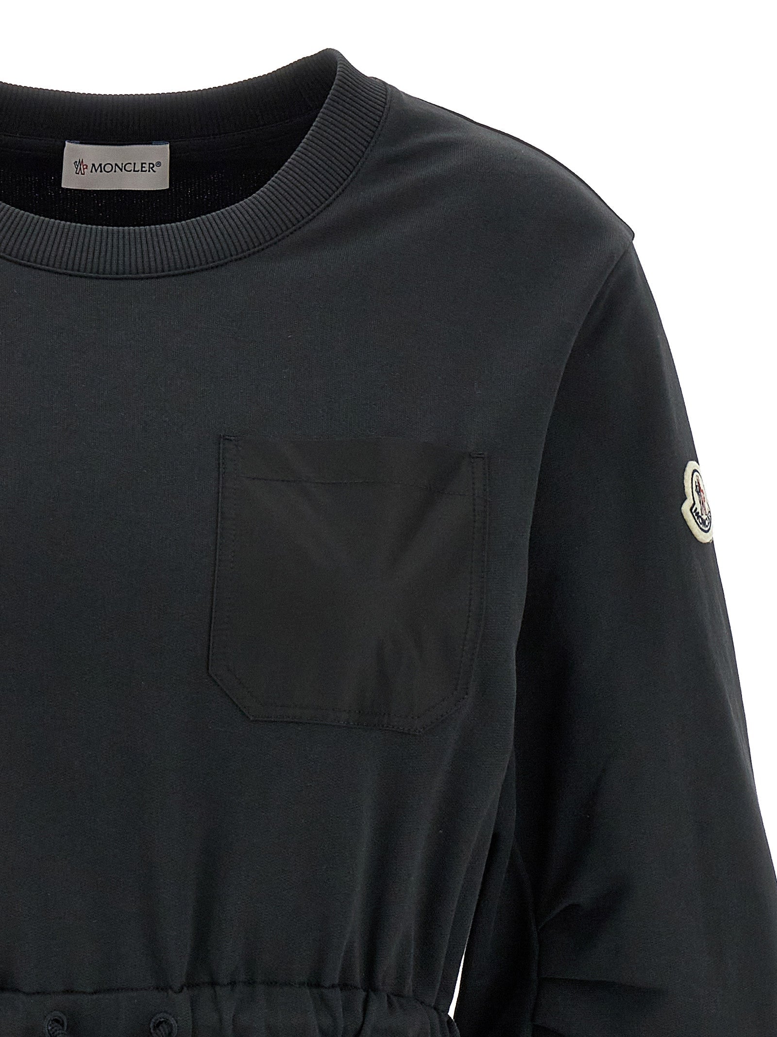 Moncler Women Two-Material Dress