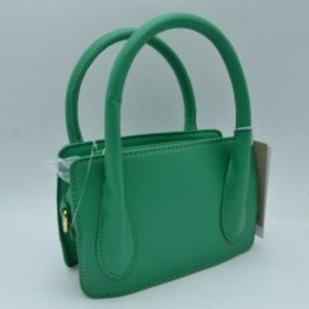 Structured Top Handle Handbag with Minimalist Design