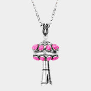 Single Squash Blossom Pendant Necklace