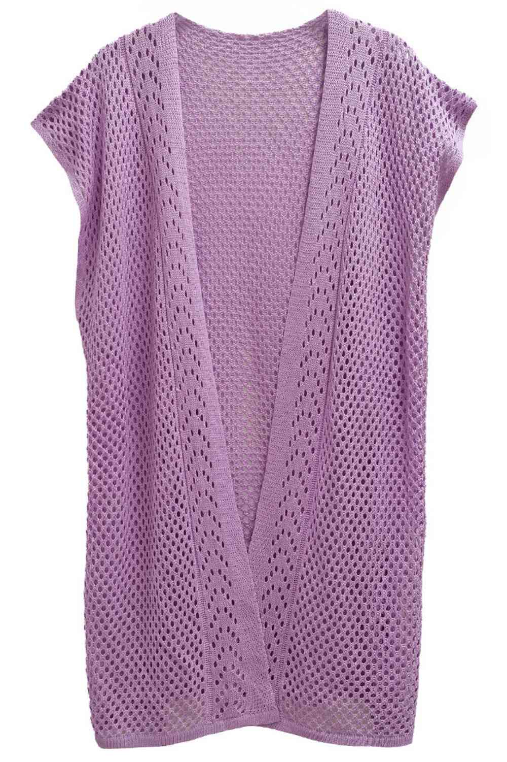 Mesh Solid Kimono