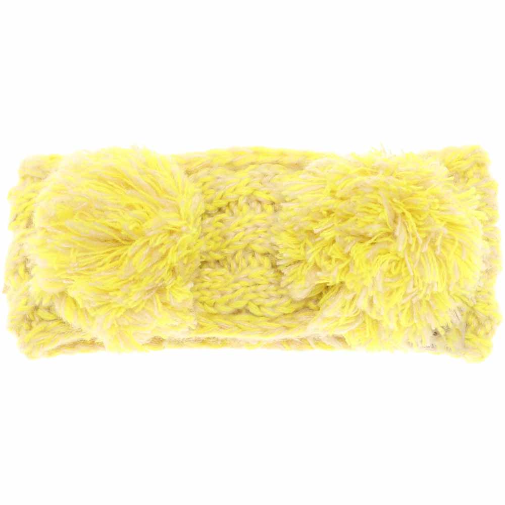 KIDS Multi-tone Double Pom C.C Head Wrap