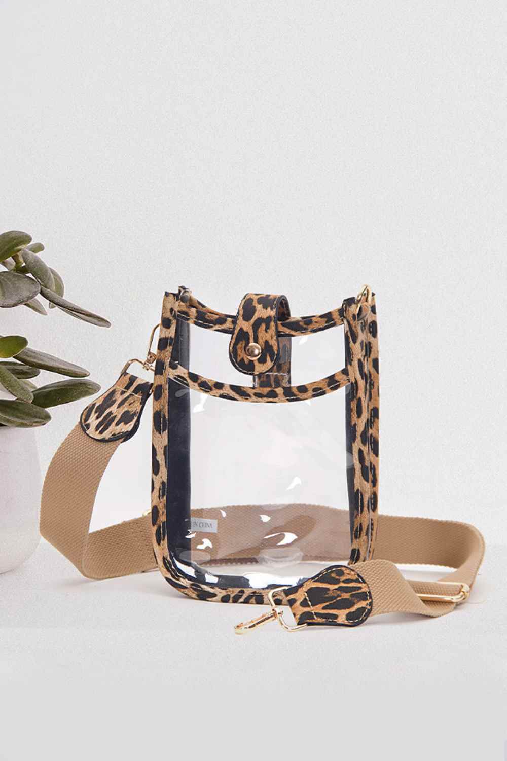 Pretty Clear Stadium Crossbody Mini Bag