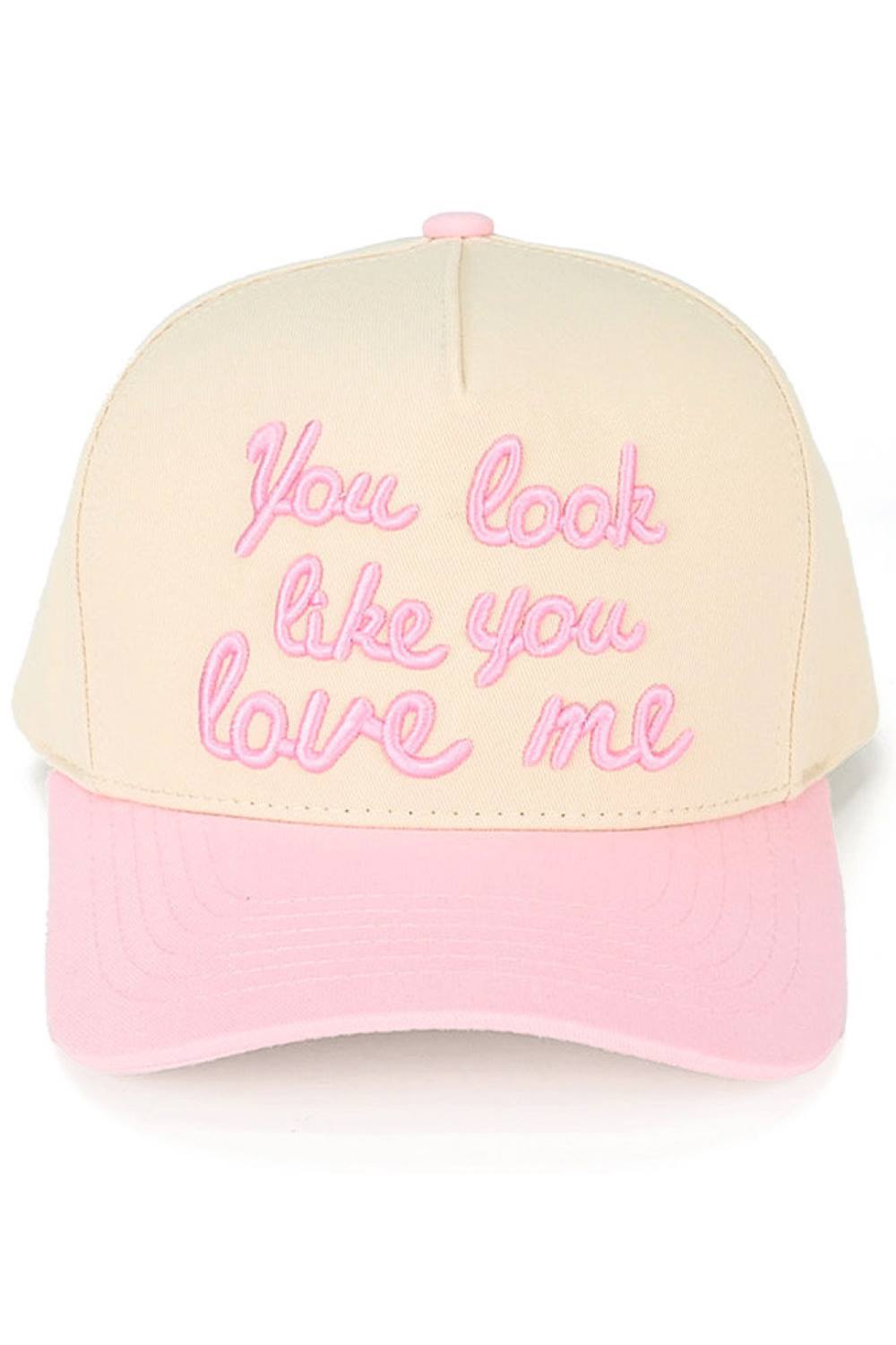 C.C Women's You Look Like Love ME Trucker Cap Hat
