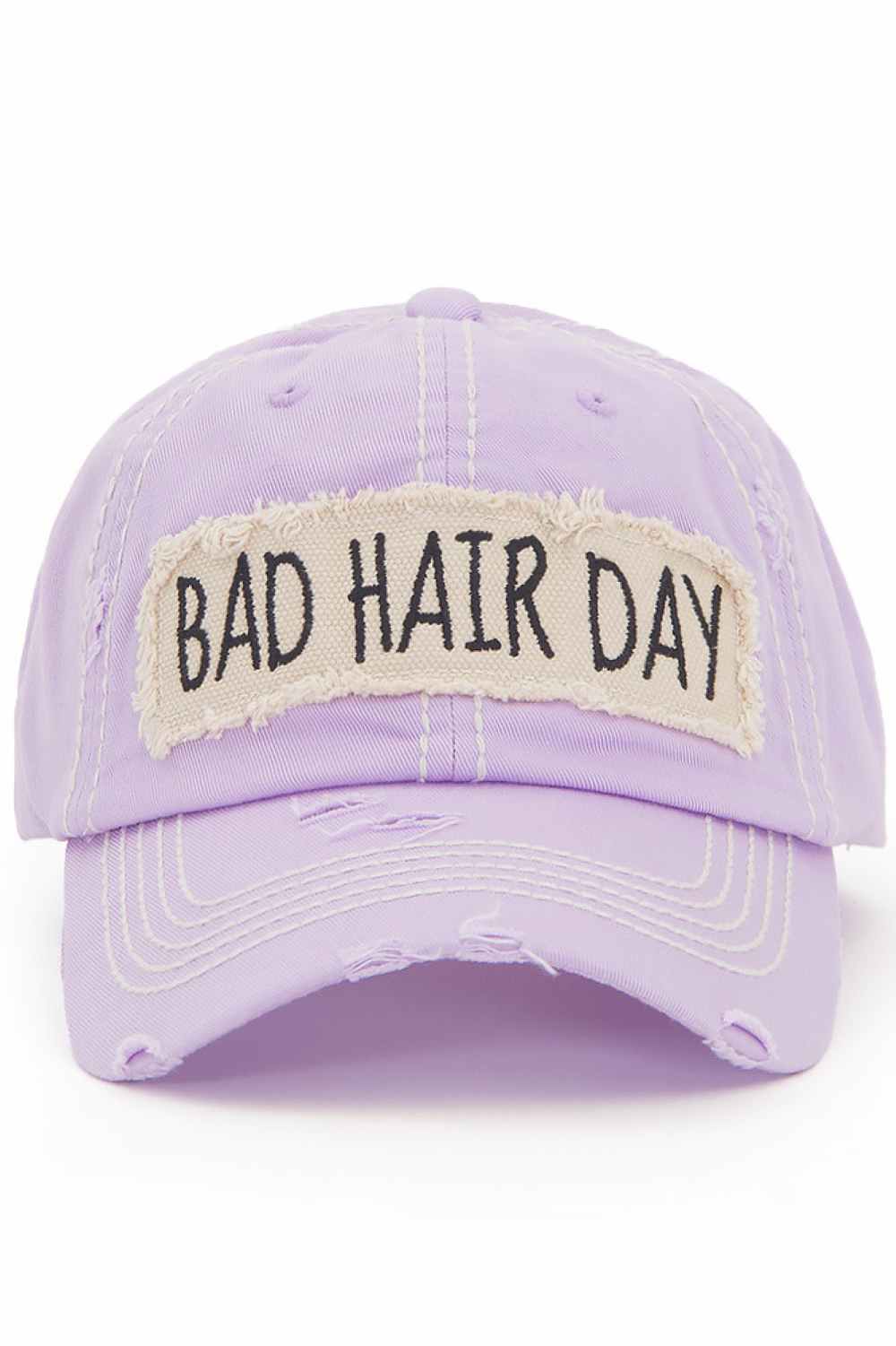 BAD HAIR DAY Washed Vintage Baseball Cap