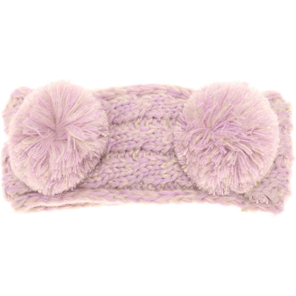 KIDS Multi-tone Double Pom C.C Head Wrap