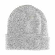 Unisex Soft Ribbed Leather Patch C.C. Beanie