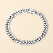 Stainless Steel Curb Chain Bracelet