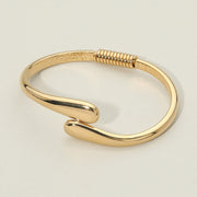Stainless Steel Minimalist Hinged Bangle Bracelet